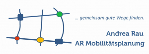 Logo Planungsbüro Andrea Rau AR Mobilitätsplanung